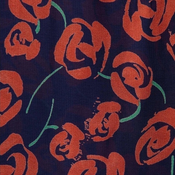 Christy Dawn The Daisy Midi Dark Floral Dress in Rose Bloom Size XS - Picture 5 of 14